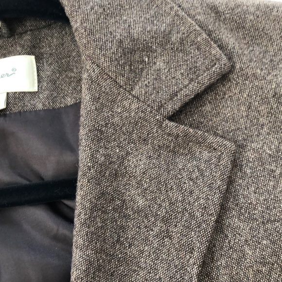 EUC Eddie Bauer Brown Tweed Suit Jacket - Picture 9 of 12